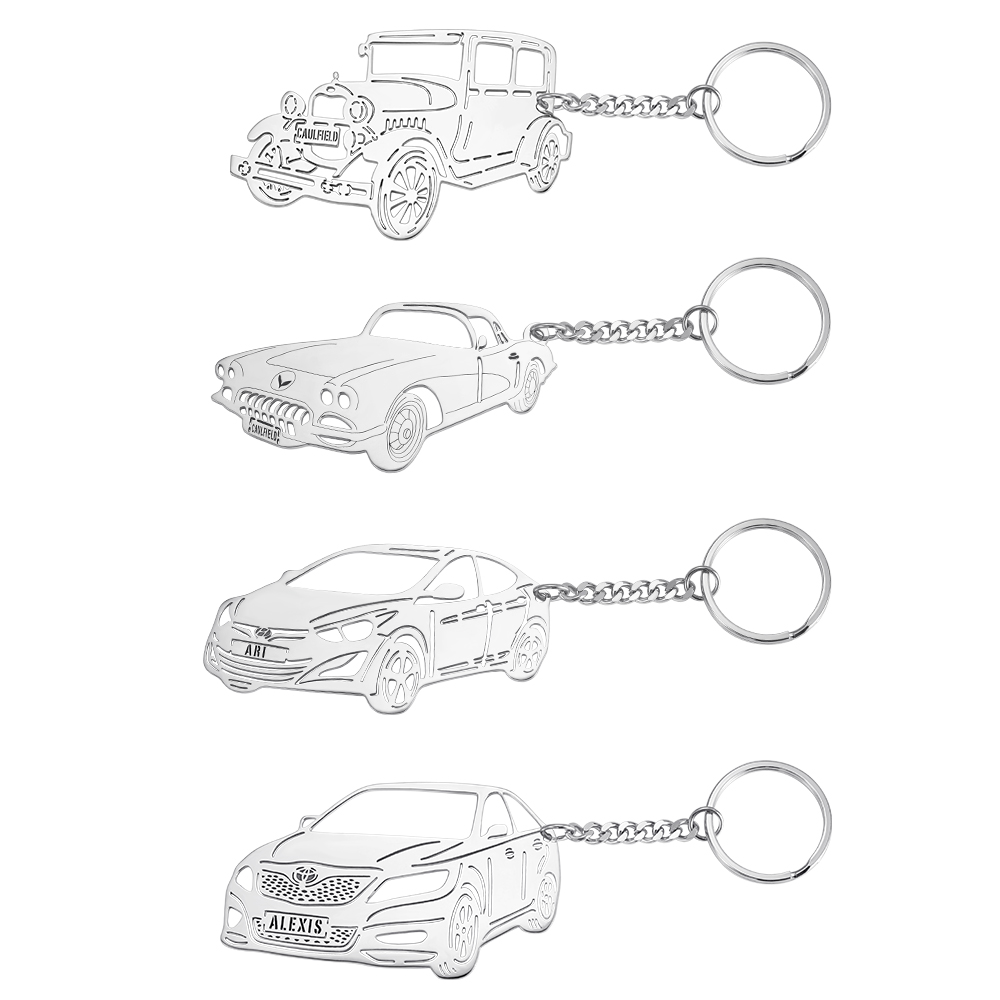 Porte-clés de voiture personnalisable dans n'importe quel modèle