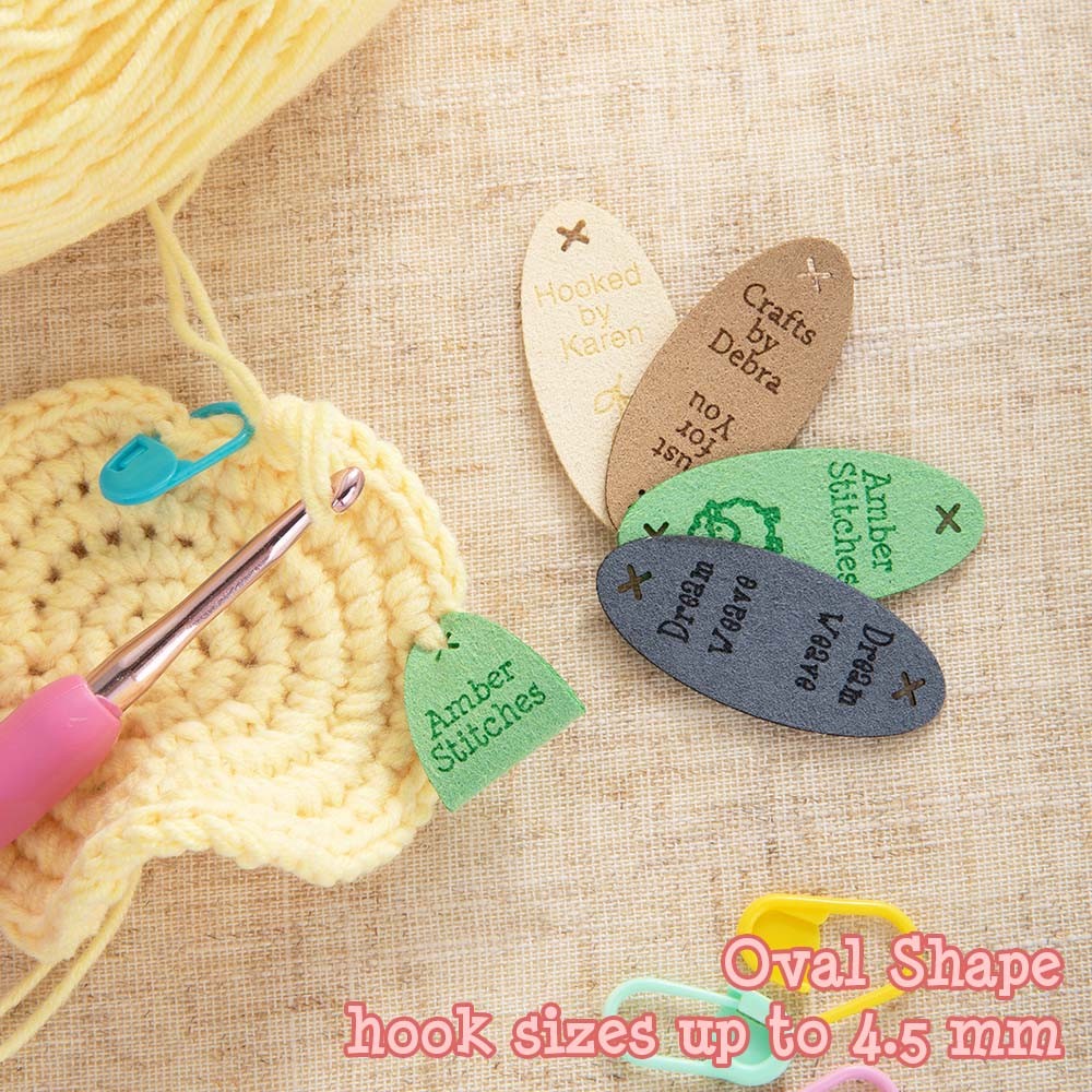 crochet tags