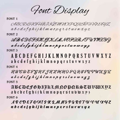 font