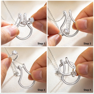 Wedding Ring Holder Necklace