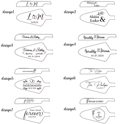 Custom Wedding Cake Cutting Set, Engraved Wedding Or Anniversary Cake Cutting Gift For Couples, Unique Keepsake, Wedding Gift For Bridal Shower