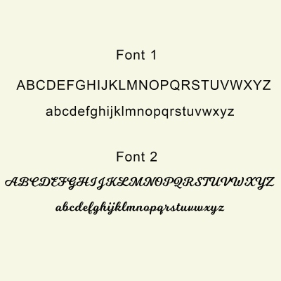 font