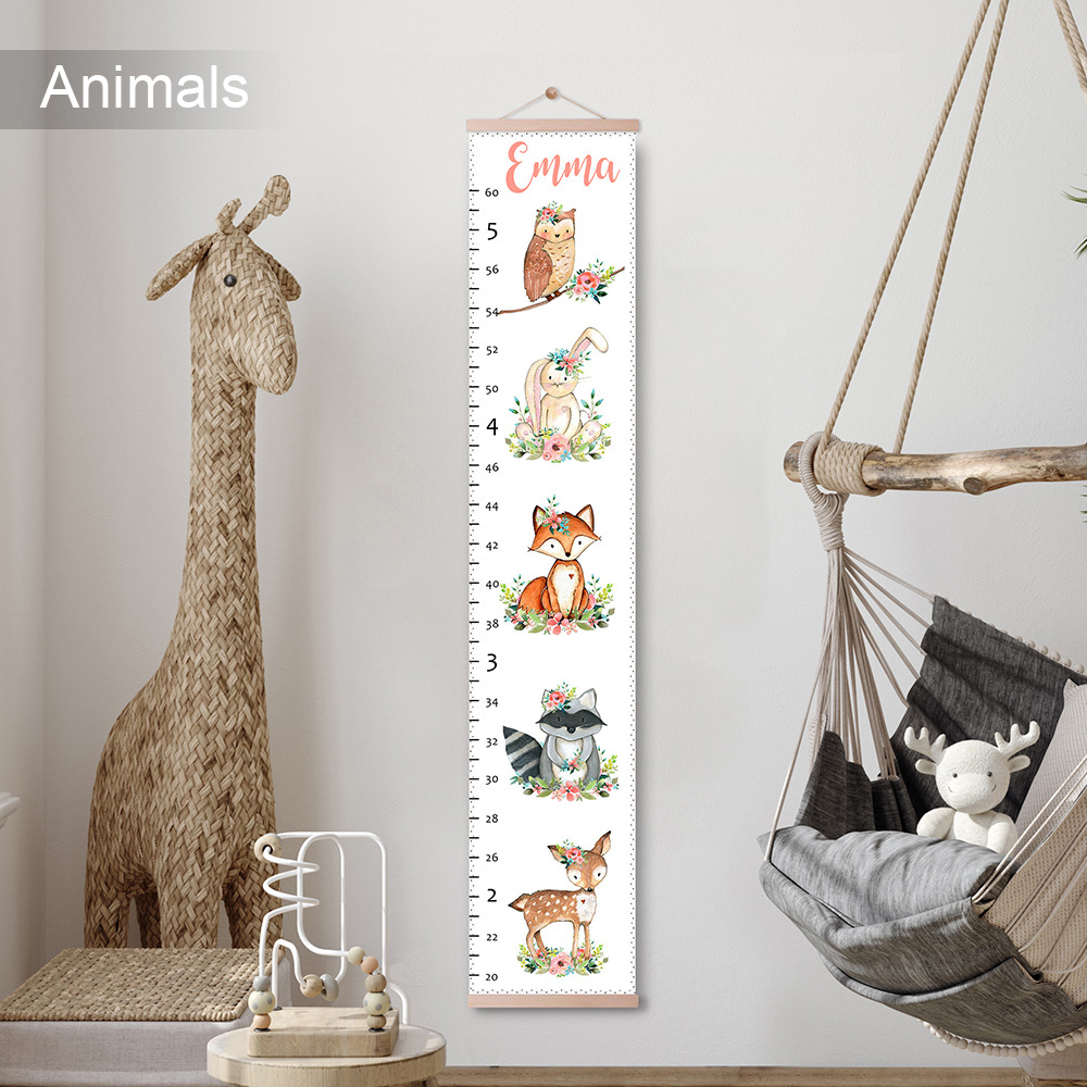 Custom Name Growth Chart for Kids