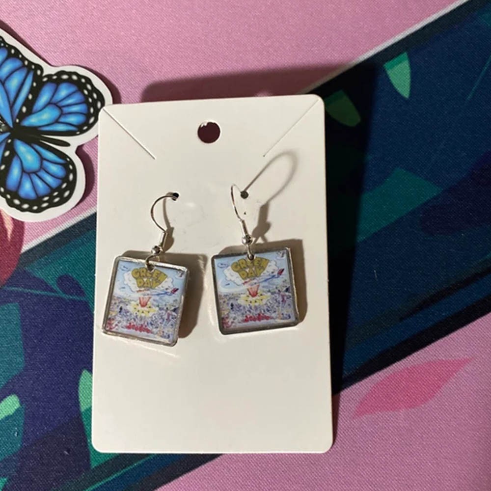 Custom Album Cover Earrings