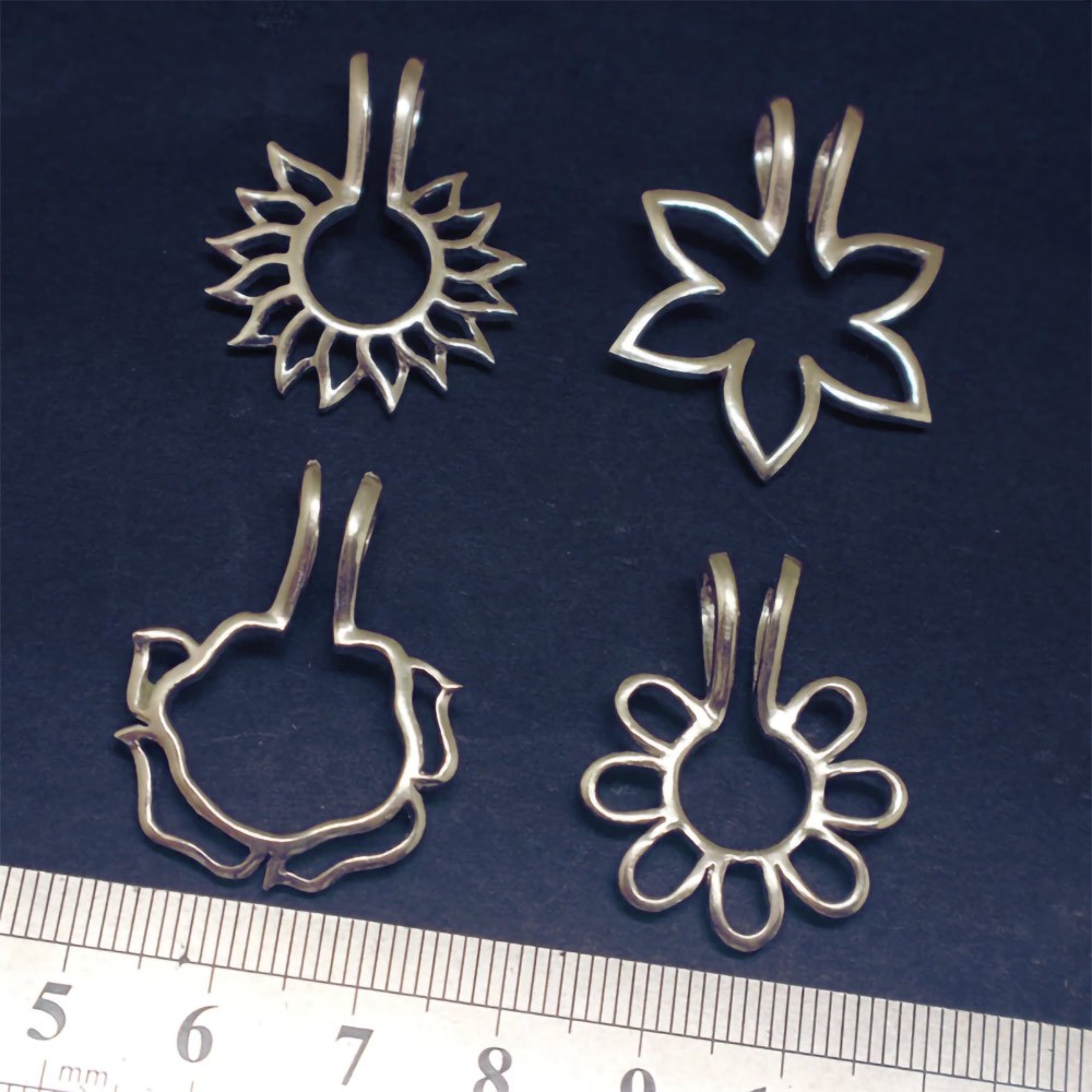 Flower Ring Holder Necklace