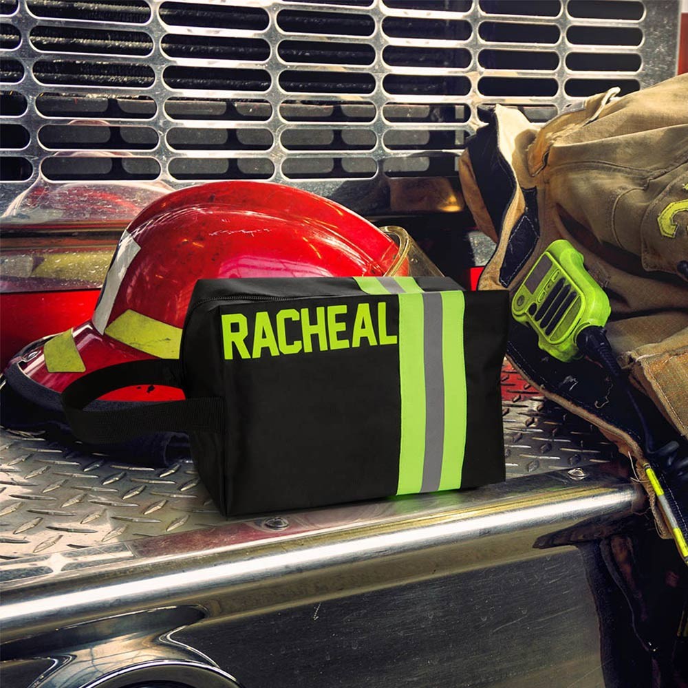 Personalized Firefighter Toiletry Bag
