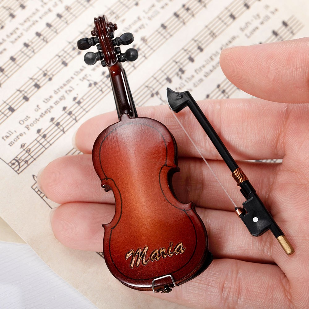 Worlds Smallest Tiny Violin for Complainers that Plays Music, Novelty/Useless/Joke/Gag Gifts, Cool Gifts for Bosses, Mini Things that Actually Work