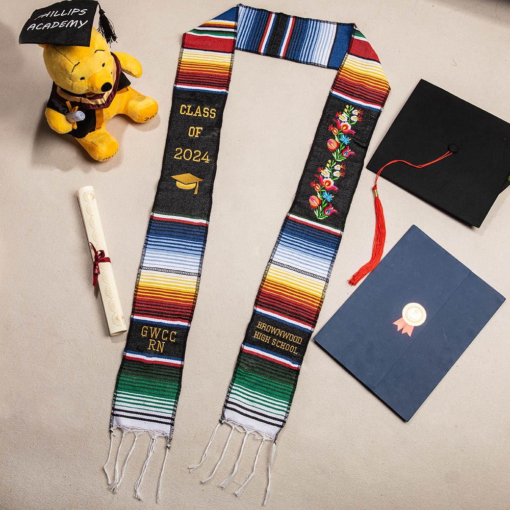 mexican graduation sash 2023 customized