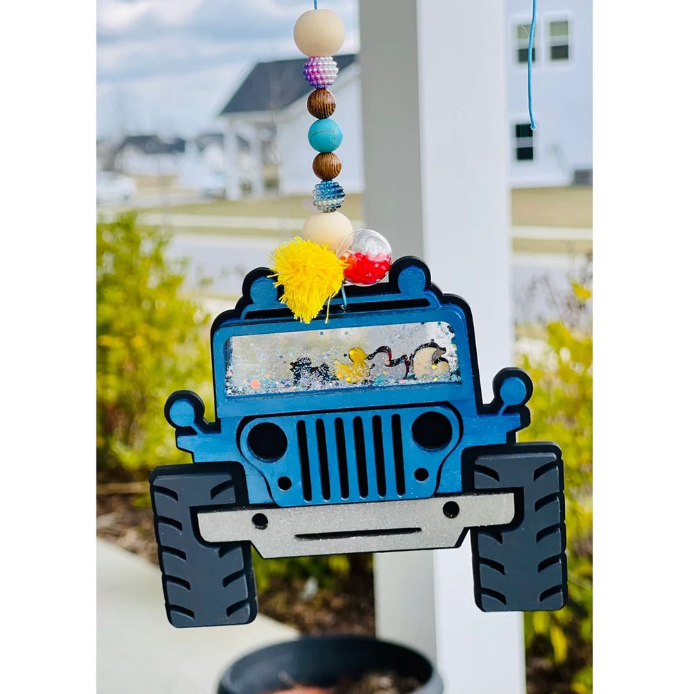 Auto-Deko Gummiente Mit Hut & Brille – Lustige Armaturenbrett-Figur Zum Quietschen