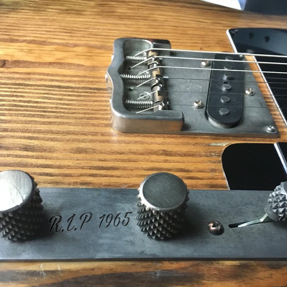 Personalized Name Guitar Decoration, Control Plate Decor for Guitar