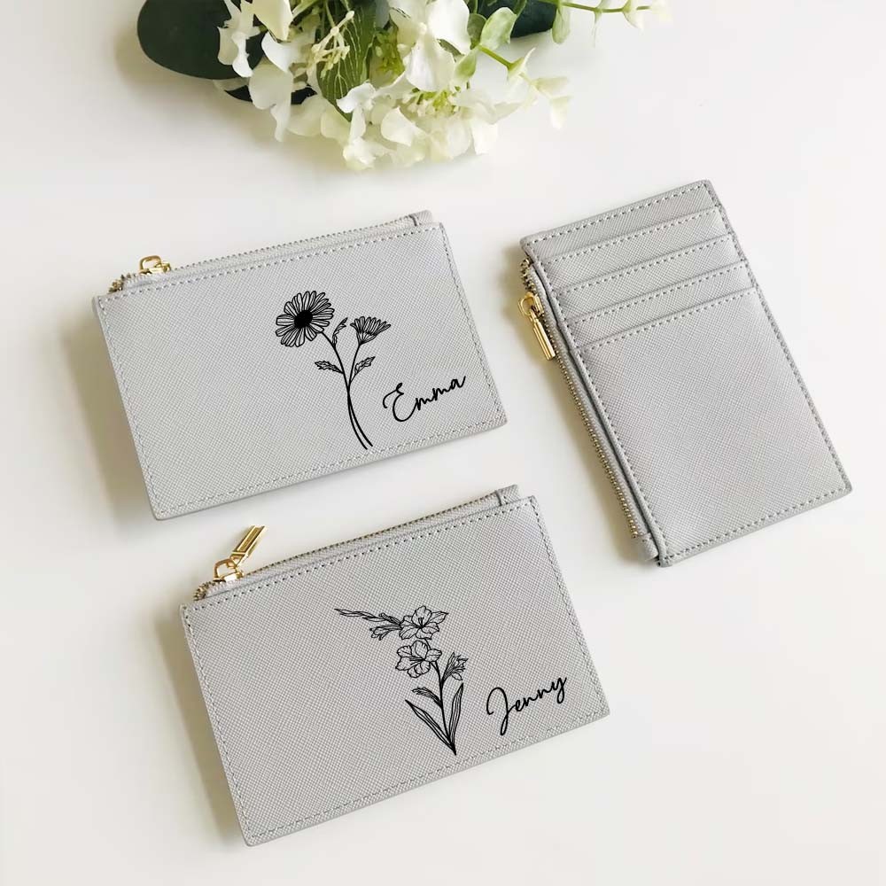 Koreanischer Kartenhalter Mit Reißverschluss - Transparente Süßigkeiten-Hülle 12x8.2cm