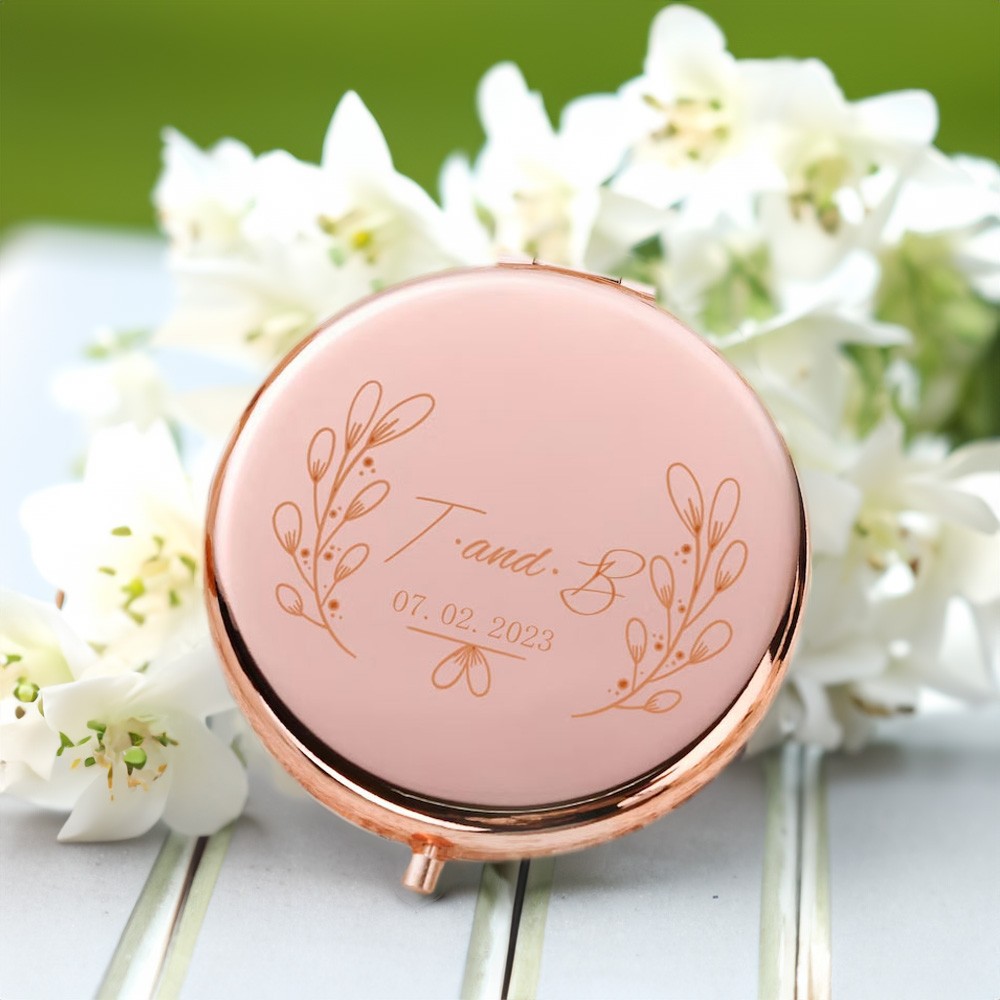 Miroirs de maquillage compacts