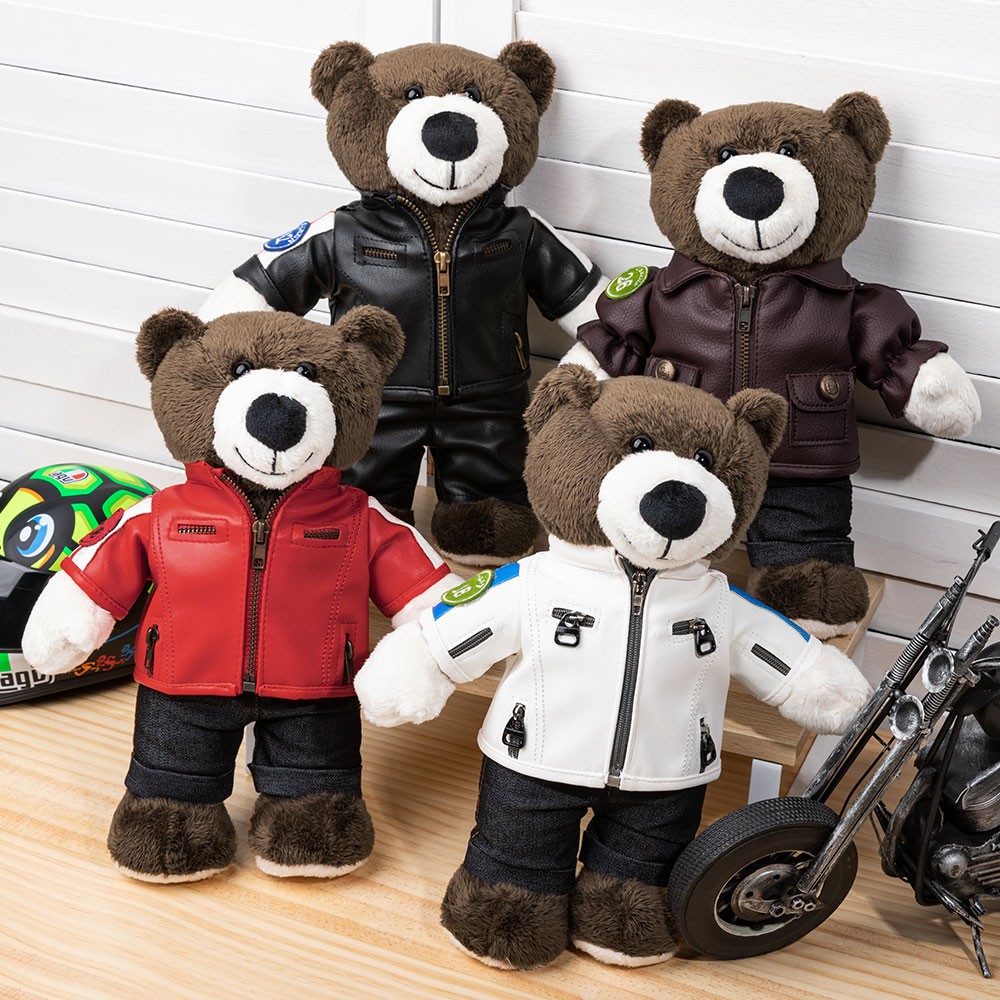 custom bear for motorcycle riders