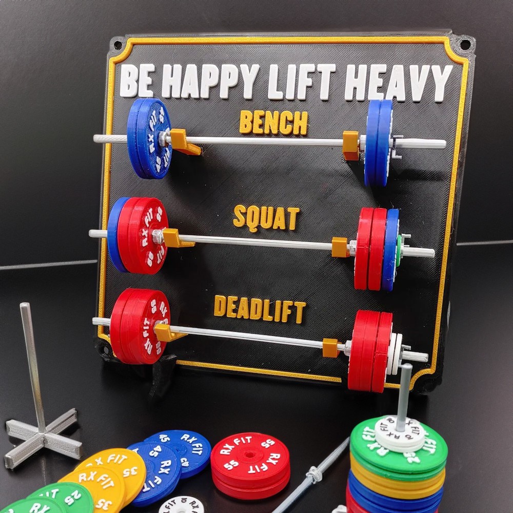 Weightlifting Personal Tracking Board