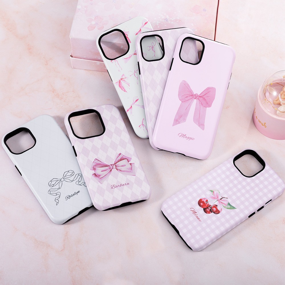 Pink Bows Phone Case