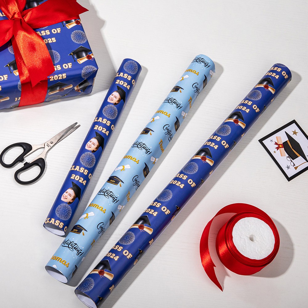 Graduation wrapping paper