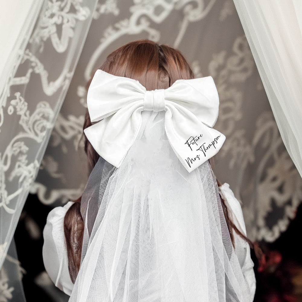 Bride Bow Veil