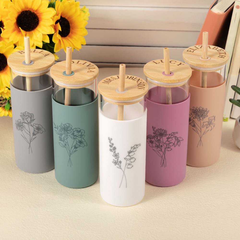 Birth Flower Bouquet Tumbler