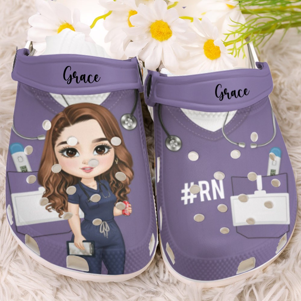 Personalized Nurse Clog Shoes