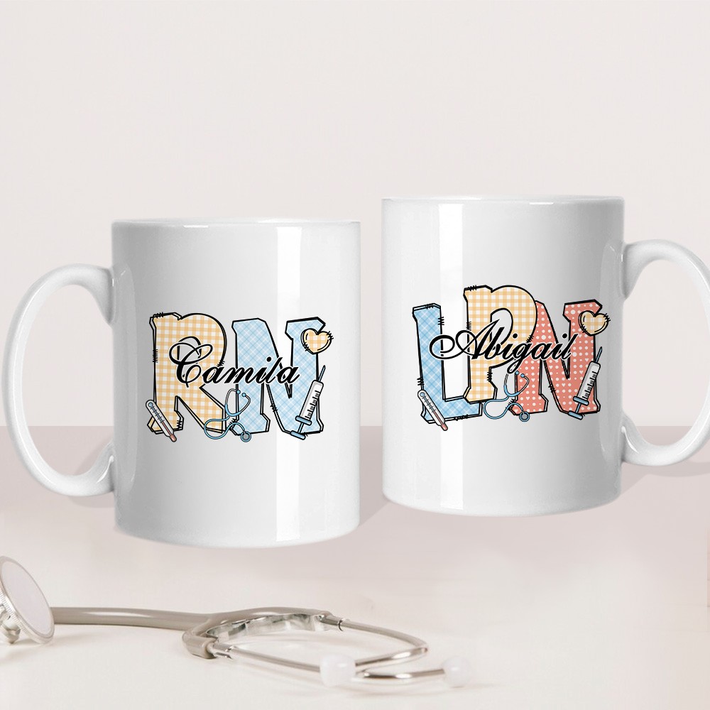 Personalized Nurse Mug