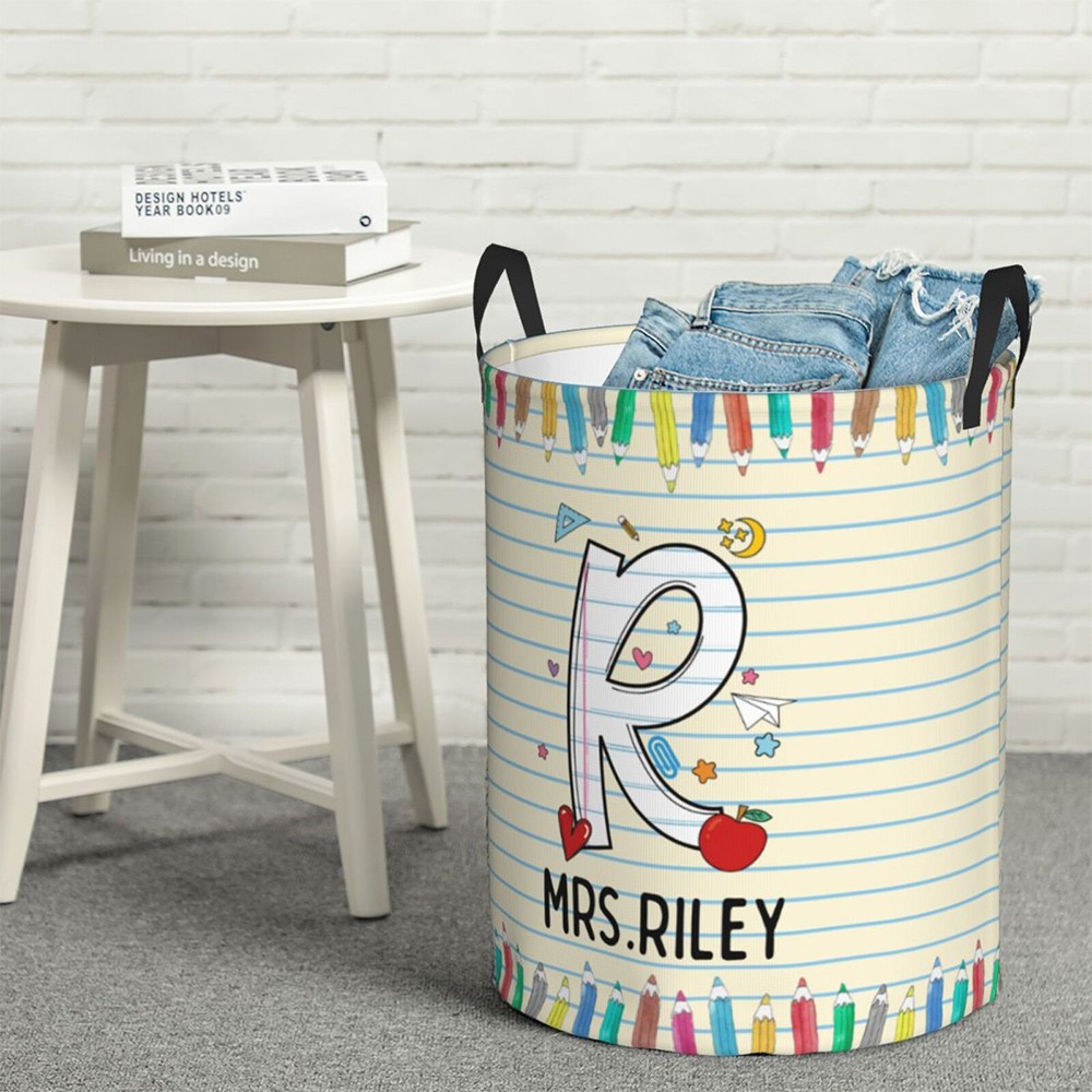 custom name laundry basket