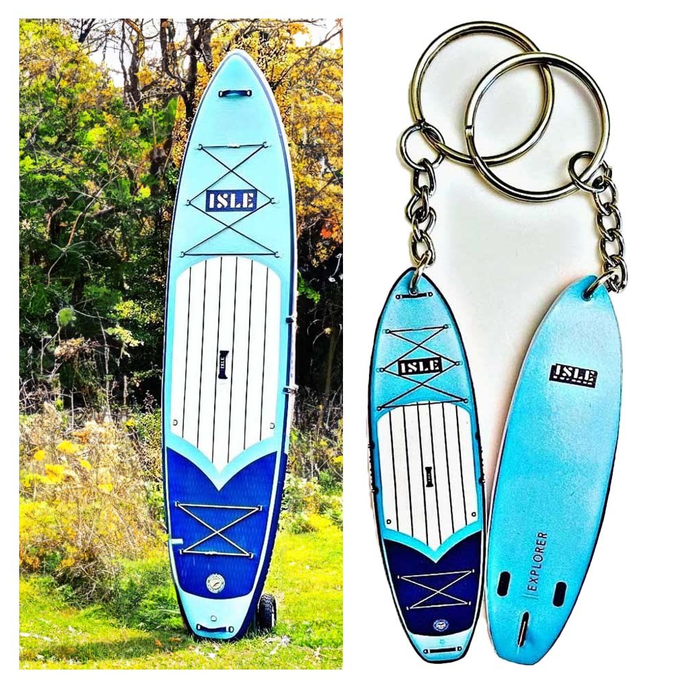 Surfboard Keychain