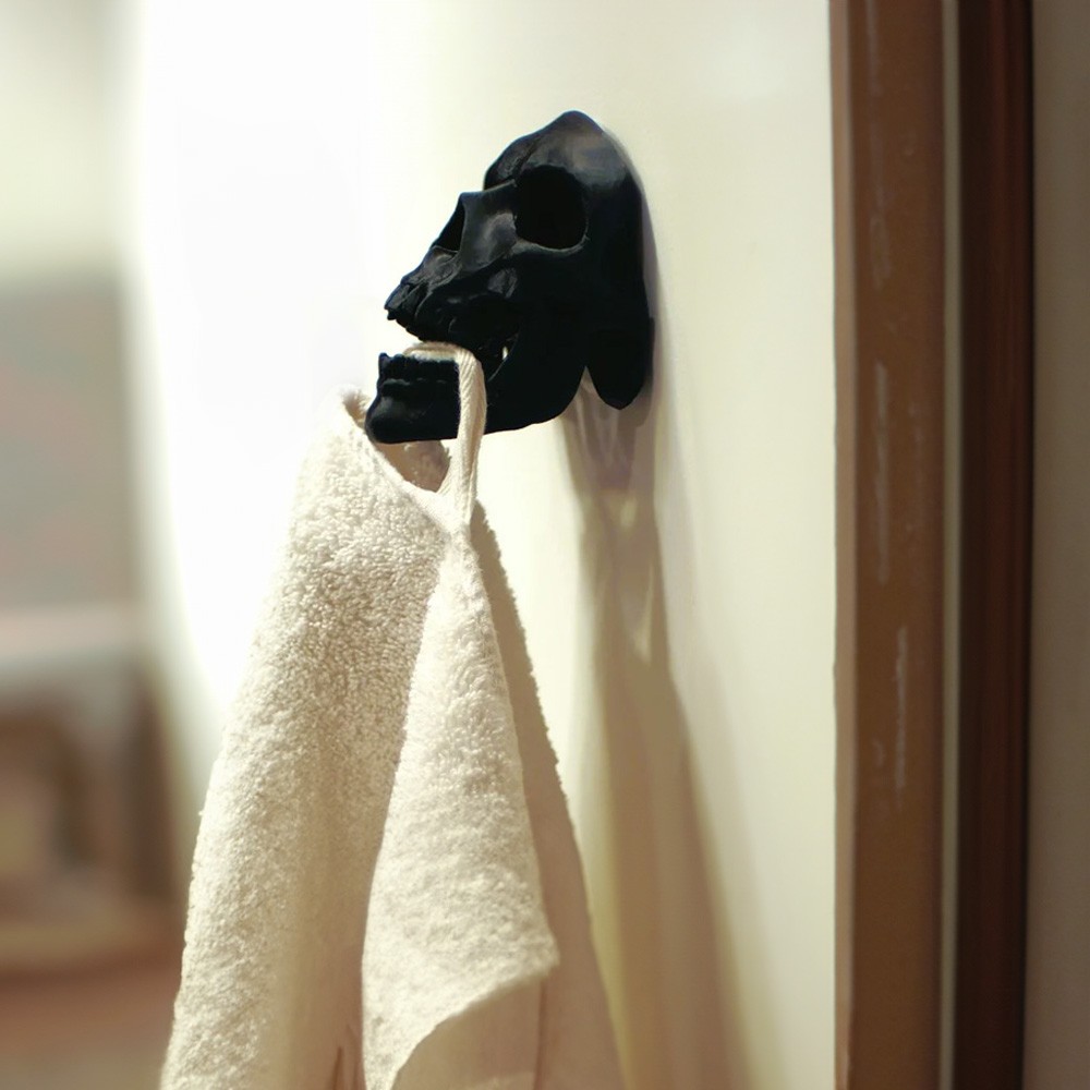 Skull Towel Hook