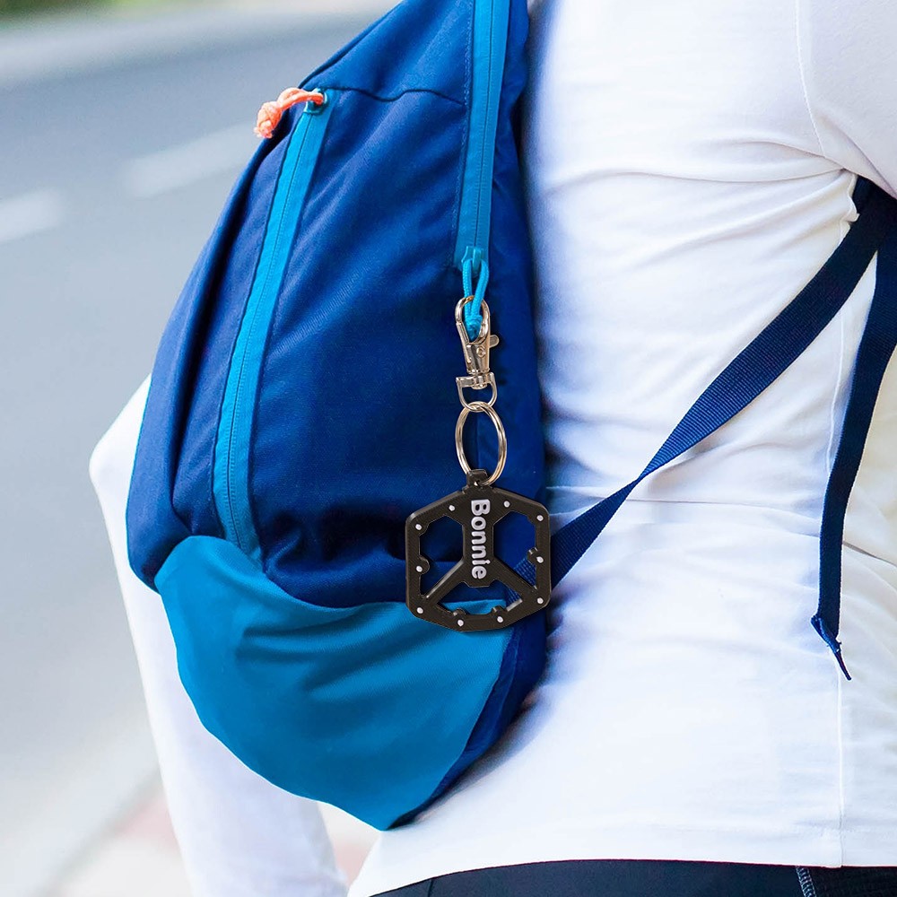 Mountain Bike Pedal Keychain