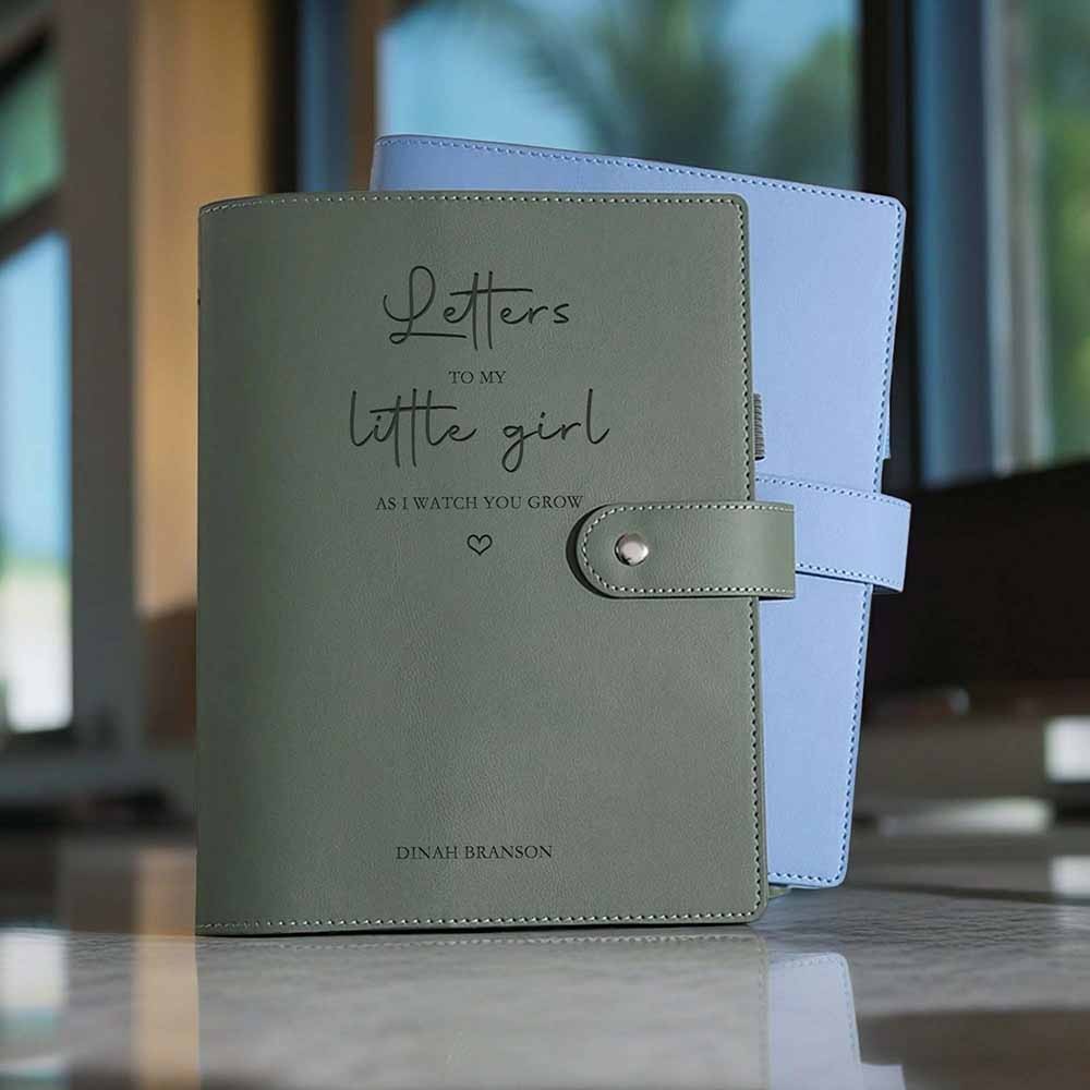 Letters to My Daughter Son Journal, Custom Name Journal, Memory Keepsake, Baby Memory Book, Custom Pregnancy Journal, Baby Shower Gift