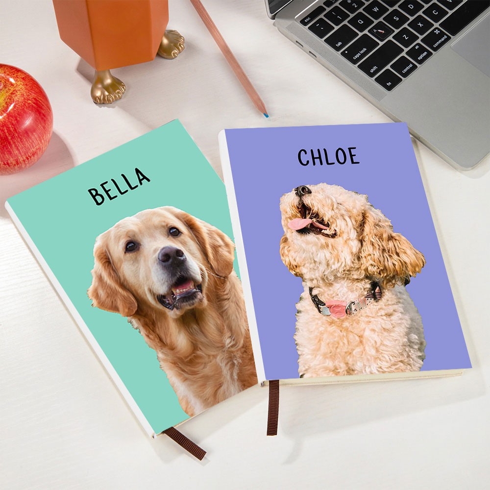 Custom Pet Portrait Journal