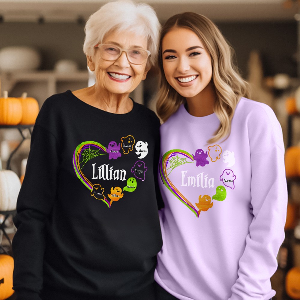 Personalisiertes Halloween Geistershirt