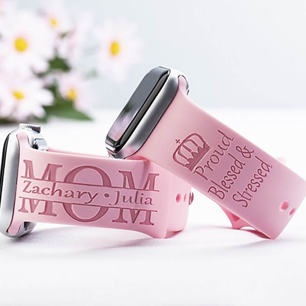 Custom MOM Band/Strap for Apple Watch/Fitbit/Galaxy