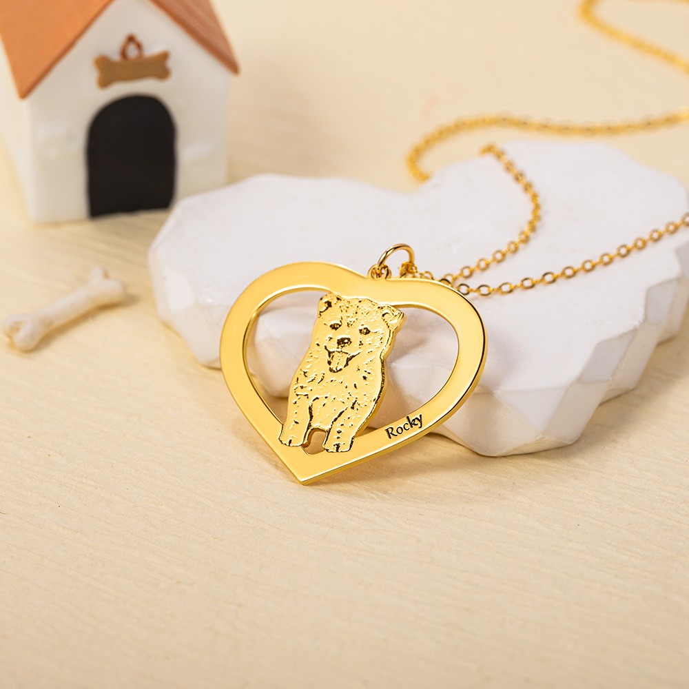 thumbnail image 2 of Custom Pet Portrait Cufflinks - Personalized Dog Photo Cuff Links With Sketch Style For Pet Lovers 2 of 10