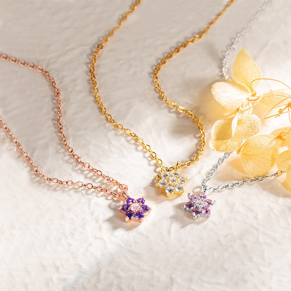 flower necklace