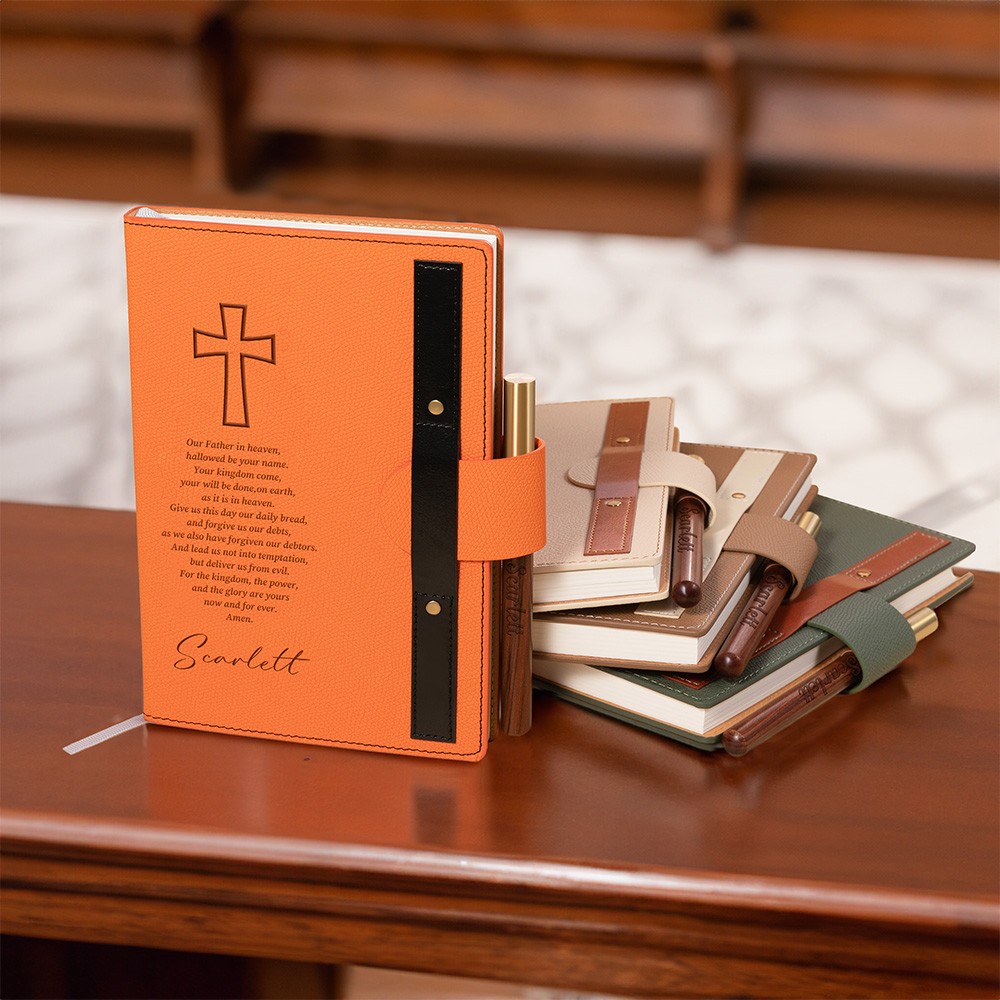 Custom Christian Prayer Notebook 