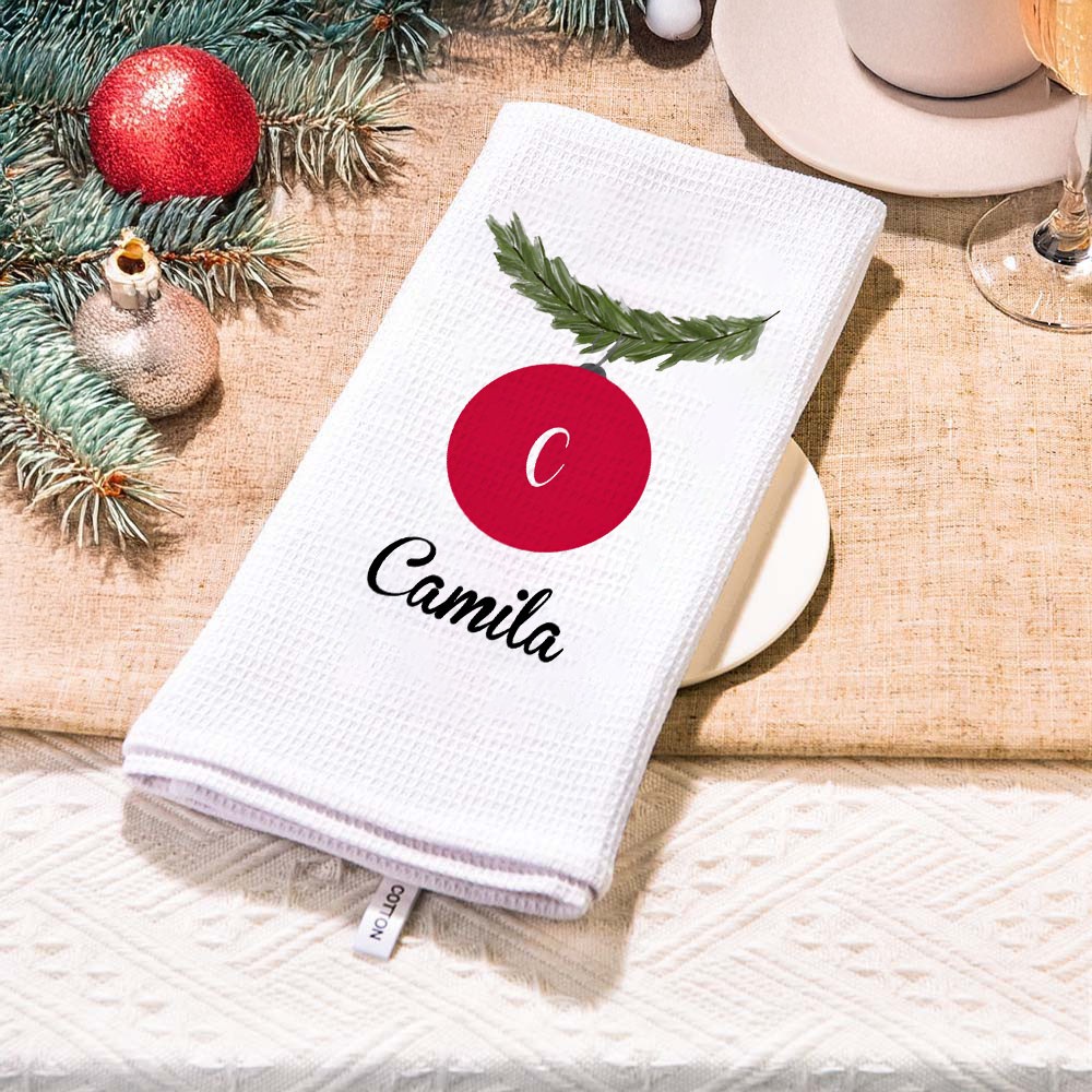 christmas dish towels