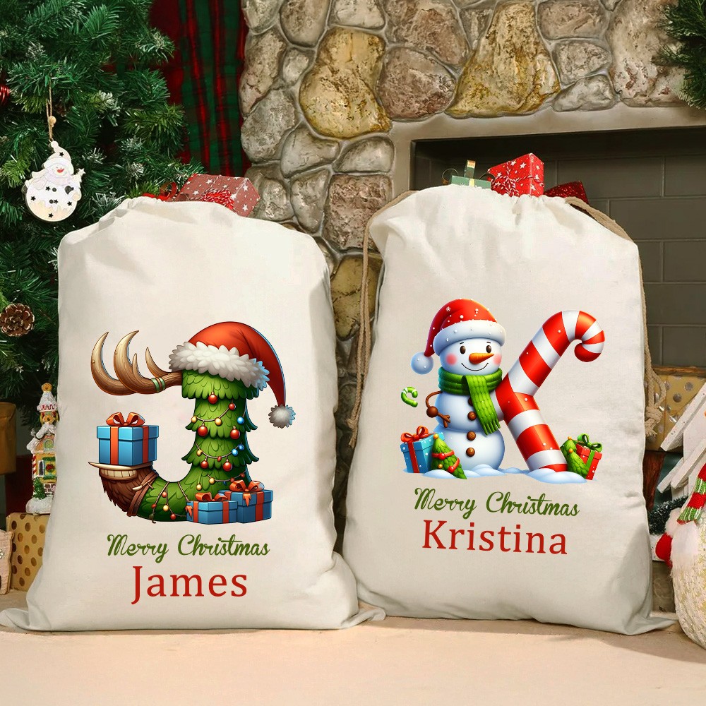 christmas initial sack