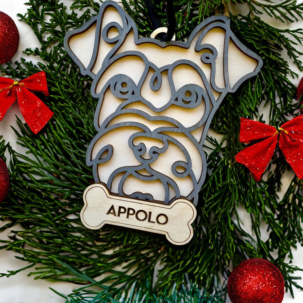 Dog Portrait Ornament