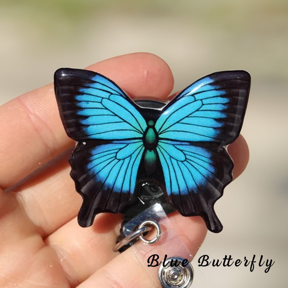 Monarch Butterfly Badge Reel