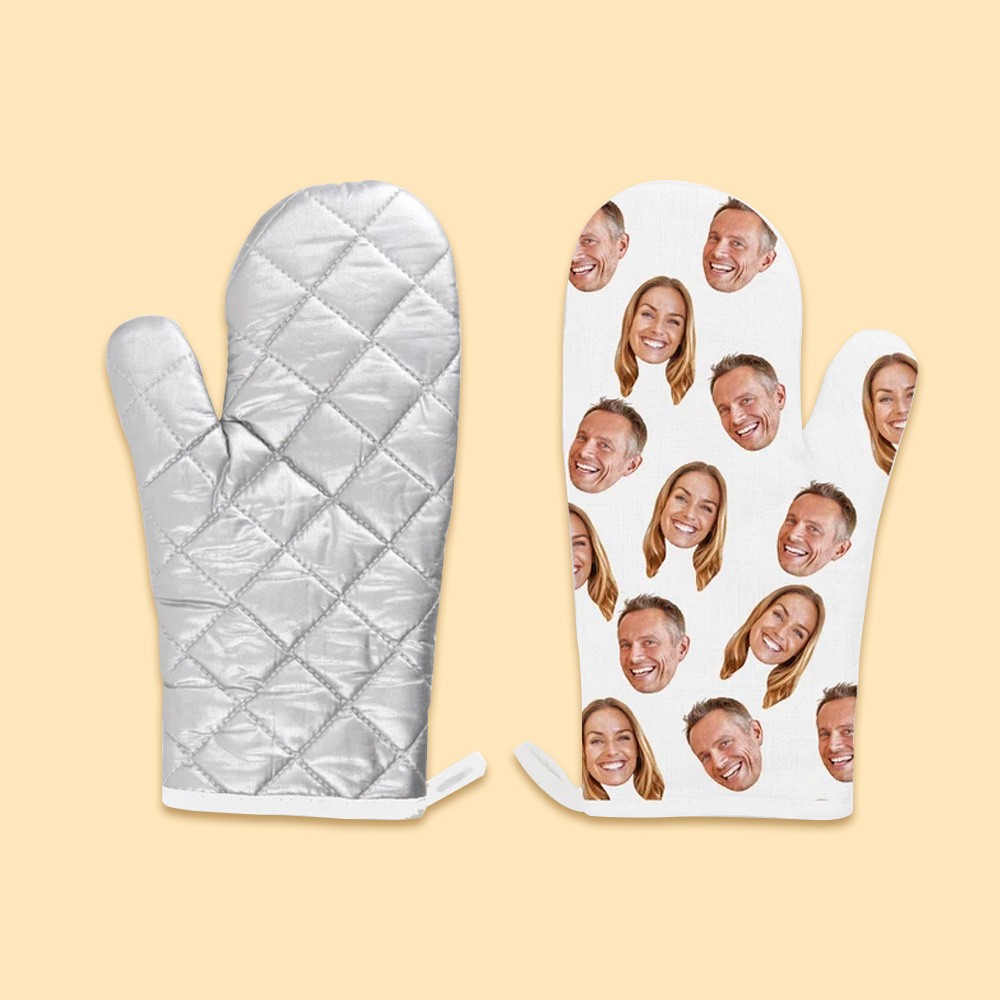 custom face mitt