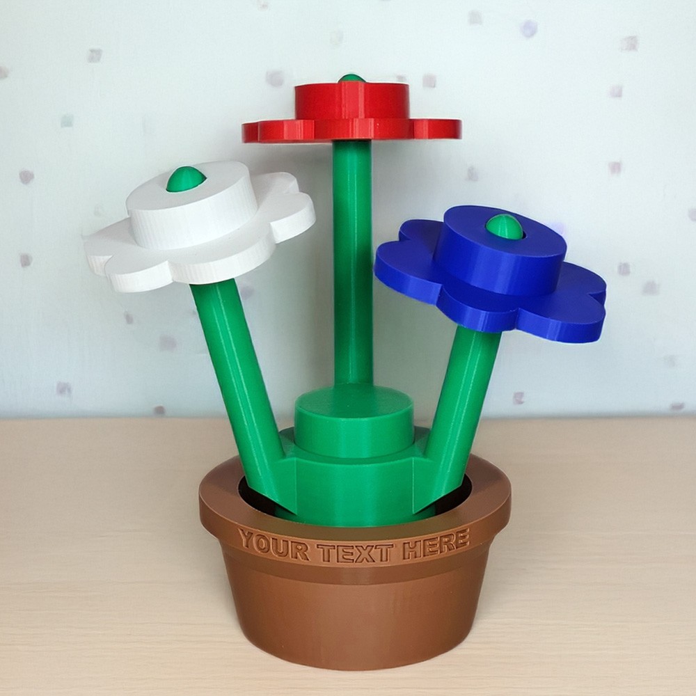 Building Block Flowers