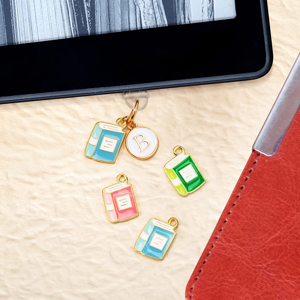 Lot De 9 Charms Anti-poussière Pour Port Type-C Muorruo - Compatible Kindle, Smartphones, Design Papillon/Fleur/Nœud