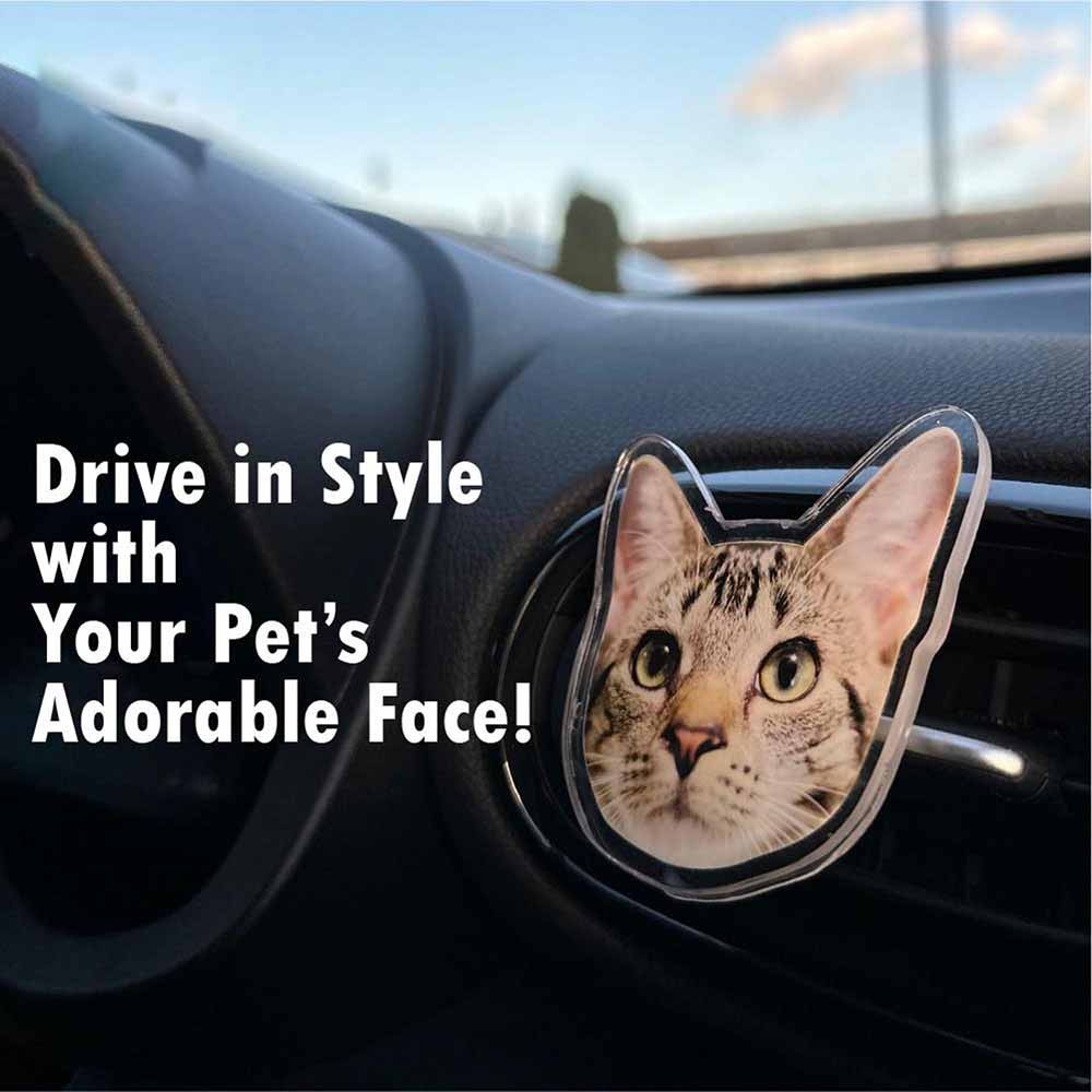 Personalized Acrylic Cat/Dog Car Vent Clip Decoration/Acrylic/Blank Car Vent/Custom Photo/Car Vent Blanks