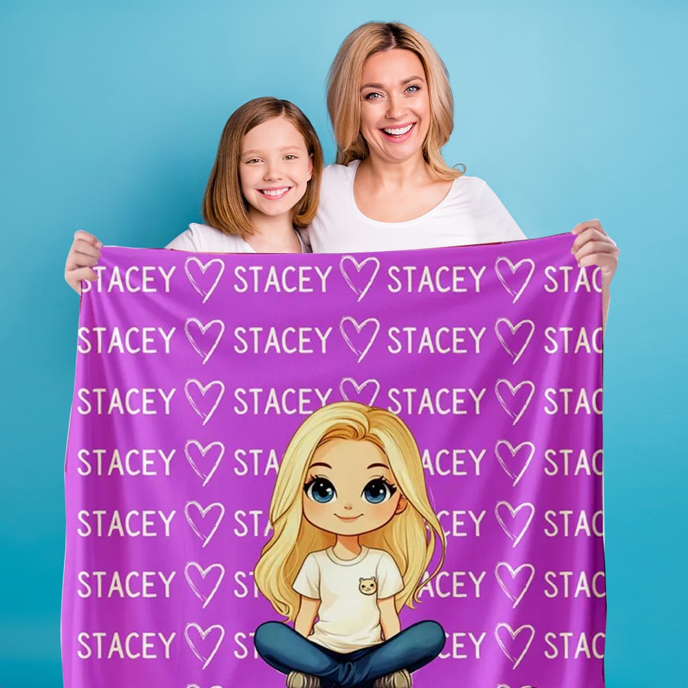 Cartoon Character Blanket