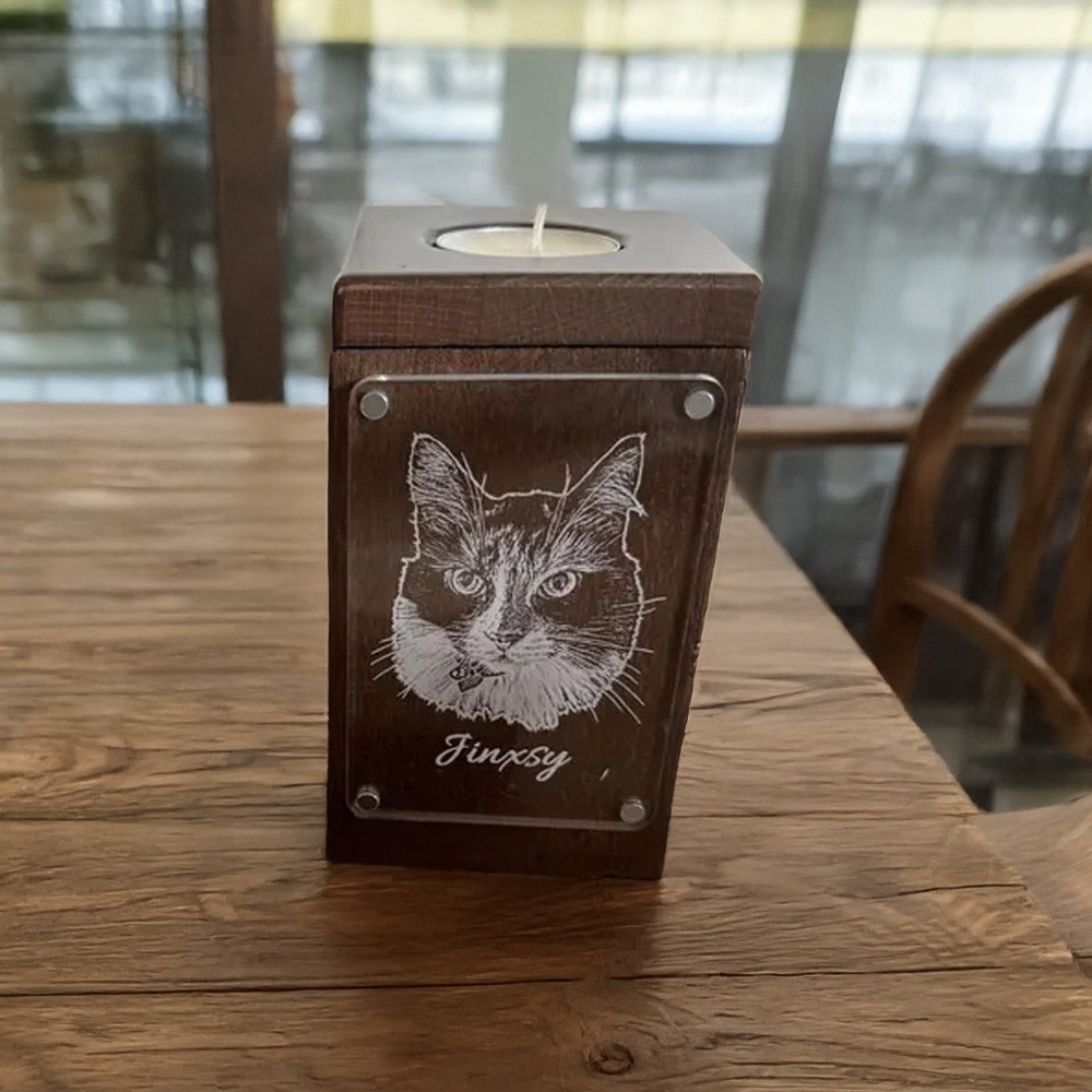 Personalized Wood Urn 