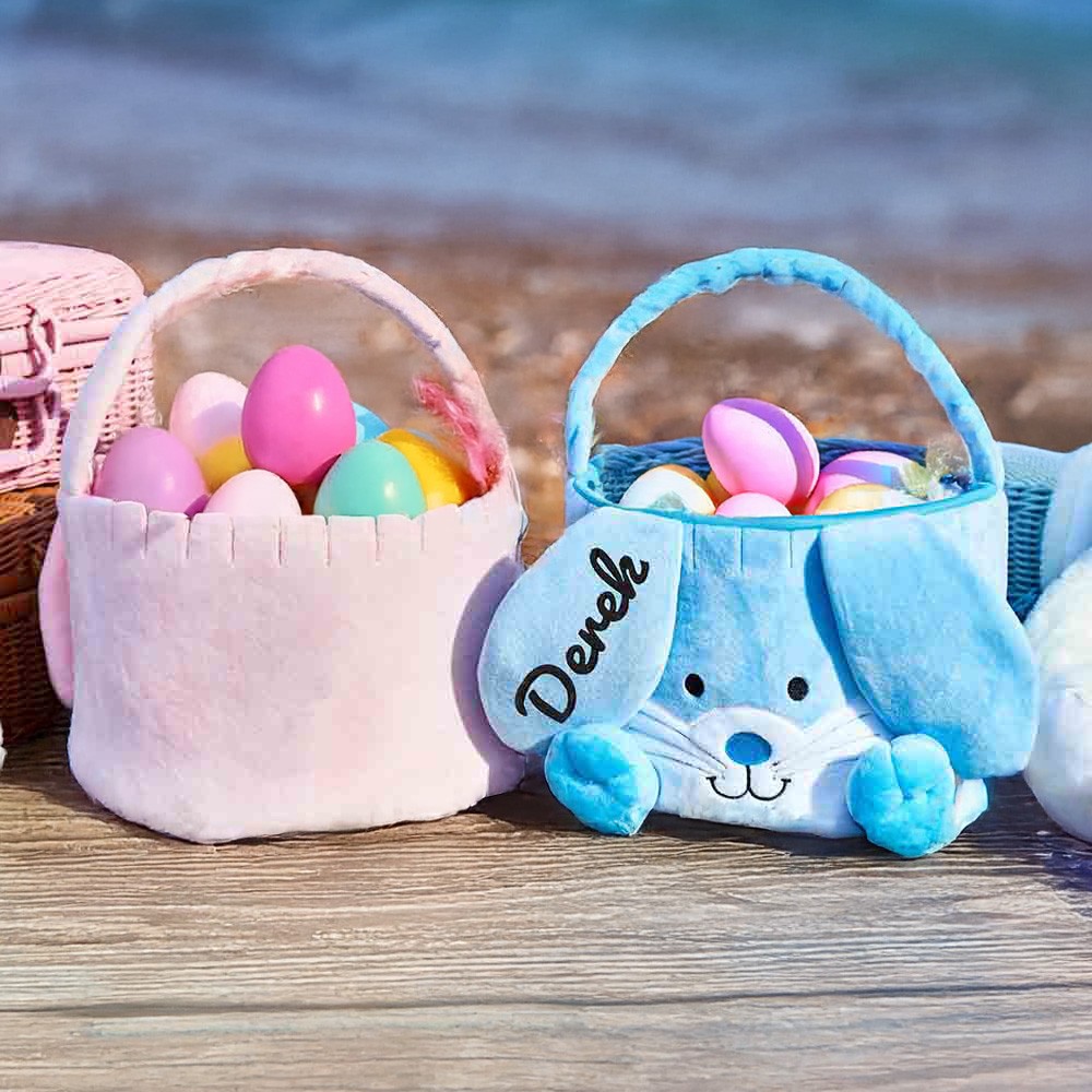 Embroidered Easter Basket