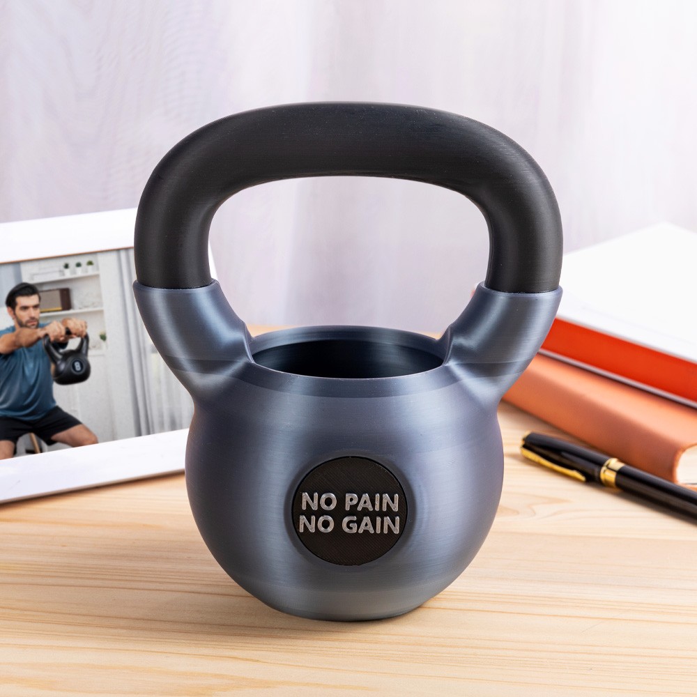 Personalized Kettlebell Pencil Holder