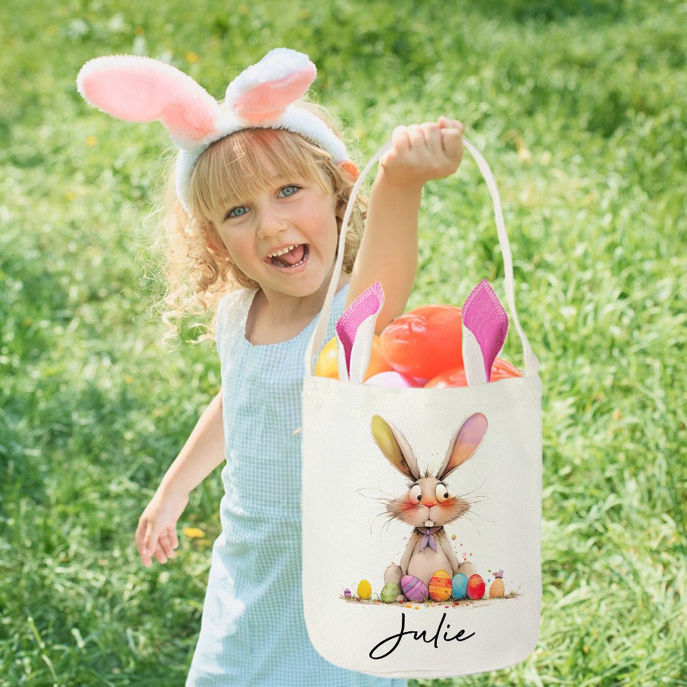 canvas bunny bag