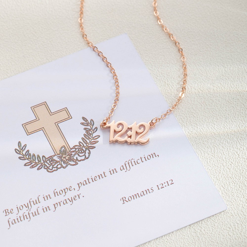 Personalized Bible Verse Necklace