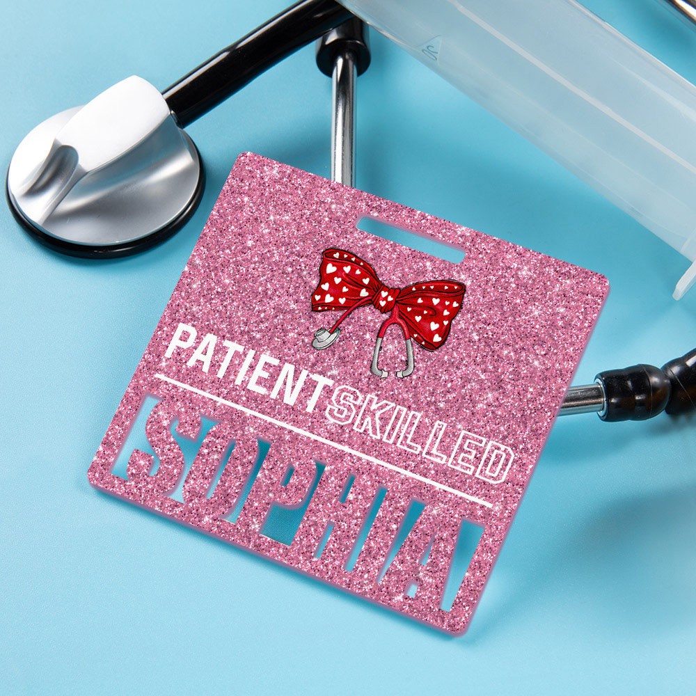 Healthcare Worker Badge Tag